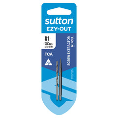 Sutton - Extractor M602 Screw Ezy-Out Carded No.1 M4-M5 & 2.0mm Drl | M6020001