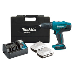 Makita Tools - MT Series 18V Mobile Driver Drill 2 X 2.0Ah Battery (BL1820G) and Charger (DC18WB) | M6301D003