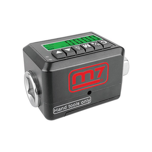 ITM - M7 1/2" DIGITAL TORQUE ADAPTER WITH ANGLE SETTING, 10 - 200NM | M7-GTA940