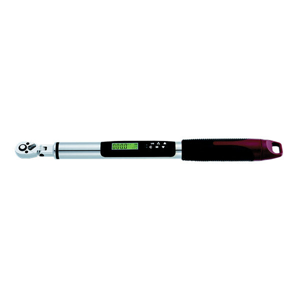 ITM - M7 1/4" FLEXIBLE HEAD DIGITAL TORQUE WRENCH WITH ANGLE READING, 3-30NM | M7-GTB201030