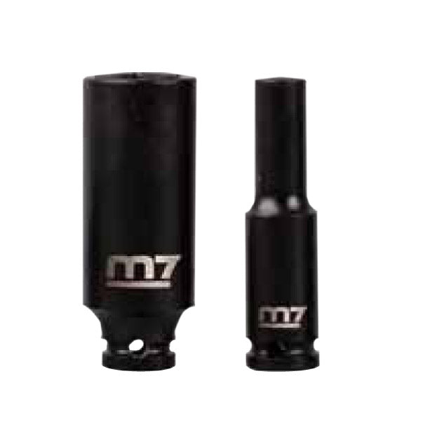 ITM - M7 IMPACT DEEP SOCKET, 1/4" DR 6 POINT, 12MM | M7-MA231M12