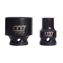 ITM - M7 IMPACT SOCKET WITH HANG TAB, 1/2" DR 6 POINT, 13MM | M7-MA411M13