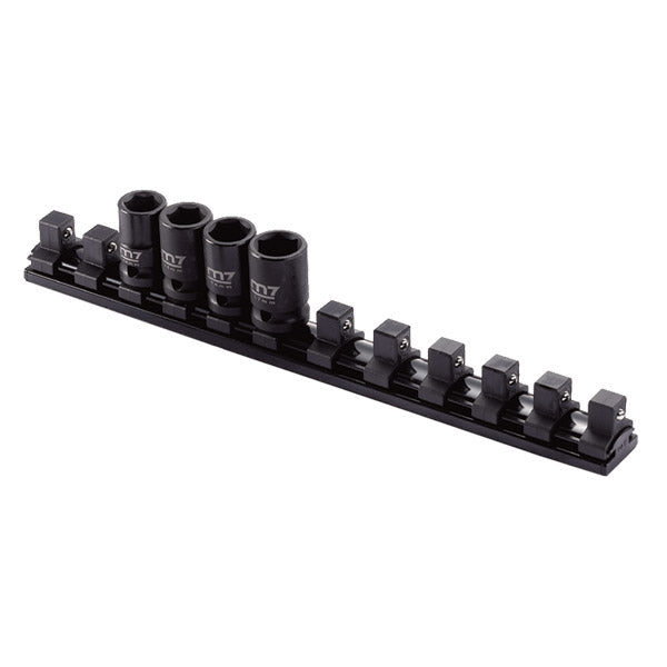 ITM - M7 SOCKET RAIL, MAGNETIC, 3/8" DR, 457MM LONG | M7-MAD2318