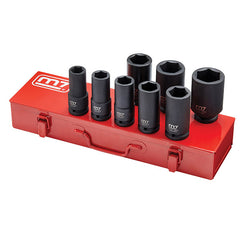 ITM - M7 IMPACT DEEP SOCKET SET, 3/4" DRIVE, 8PCE, 21 - 41MM | M7-MB63008M