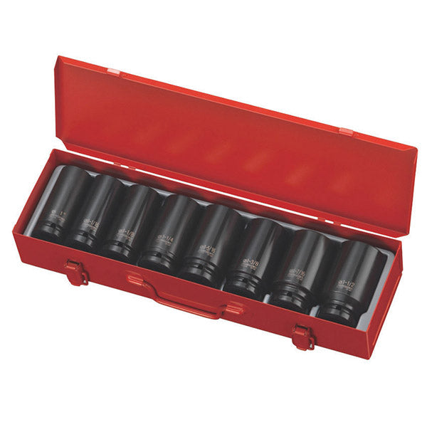 ITM - M7 IMPACT SOCKET SET, 3/4" DRIVE, 8PCE, 1" - 1-1/2" | M7-MB63008S