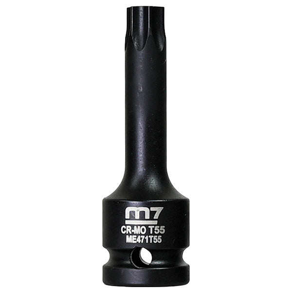 ITM - M7 TORX IMPACT SOCKET, 1/2" DR, T27 | M7-ME471T27T