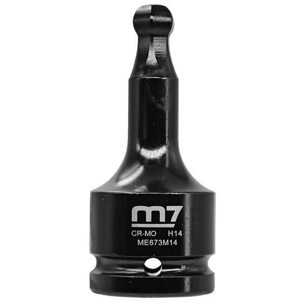 ITM - M7 HEX BALL END IN HEX IMPACT SOCKET, 3/4" DR, 14MM | M7-ME673M14