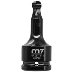 ITM - M7 HEX BALL END IN HEX IMPACT SOCKET, 3/4" DR, 14MM | M7-ME673M14