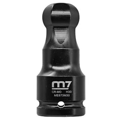 ITM - M7 HEX BALL END IN HEX IMPACT SOCKET, 3/4" DR, 30MM | M7-ME673M30
