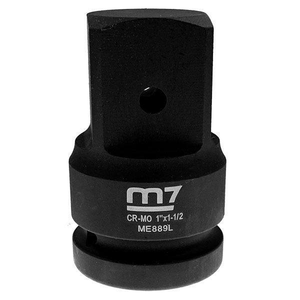 ITM - M7 IMPACT ADAPTOR, WITH PIN HOLE, 1" DR F X 1-1/2" DR MALE - PIN & RING TYPE | M7-ME889P