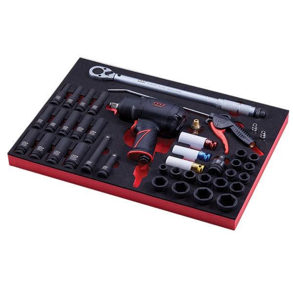 ITM - M7 EVA TOOL TRAY INSERT, IMPACT WRENCH + TORQUE WRENCH + IMPACT SOCKET KIT | M7-NC4255Q-41KIT