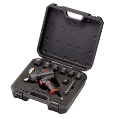 ITM - M7 IMPACT WRENCH KIT, MAGNESIUM COMPOSITE, PISTOL STYLE, 1/2" DR, 1,200 FT/LB IN BLOW MOULD CASE WITH & SOCKETS AND 125MM EXTENSION | M7-NC4255Q-KIT