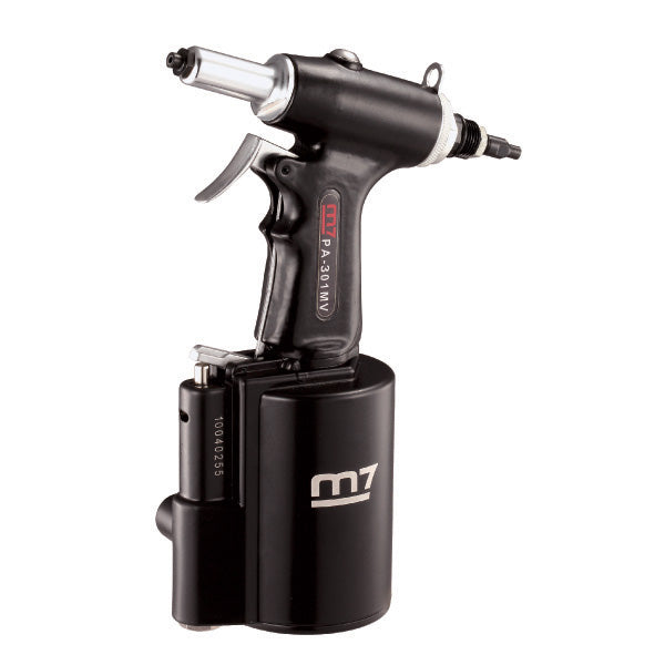 ITM - M7 HYDRAULIC VACUUM AIR RIVETER WITH INTERNAL TUBE, 16MM STROKE, 2.4 - 4.8MM RIVET CAPACITY | M7-PA301MV