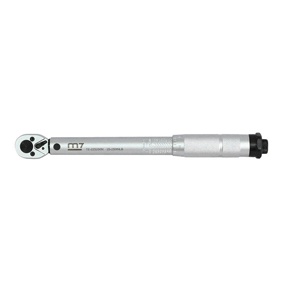 ITM - M7 1/4" TORQUE WRENCH, MICROMETER TYPE, 2.8-28.2NM / 25-250 IN/LB | M7-TE225250N