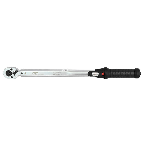 ITM - M7 1/2" TORQUE WRENCH, WINDOW SCALE TYPE, 20-200NM / 10-150FT-LB | M7-TW412202
