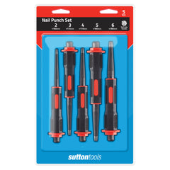Sutton - Punch M709 Nail Soft Grip Set 2-6mm 5Pc | M7090005