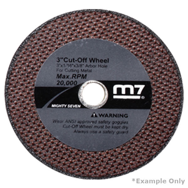 ITM - M7 CUT OFF WHEEL, 100 X 1.6 X 9.53MM TO SUIT QC234 | M7A-QB914