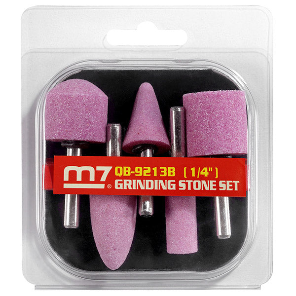 ITM - M7 5PC GRINDER STONE SET IMPERIAL 1/4" SHANK | M7A-QB9213B