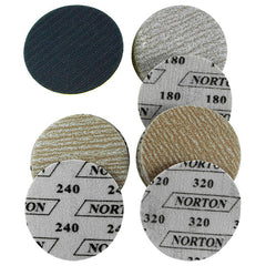 ITM - M7 BACKING PAD, 75MM WITH 180/240/320 GRIT SANDING DISCS TO SUIT QP213 | M7A-QP213K002