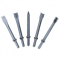 ITM - M7 CHISEL SET, 175MM LONG, 10MM ROUND SHANK, 5 PIECE TO SUIT SC211C & SC212C | M7A-SC415
