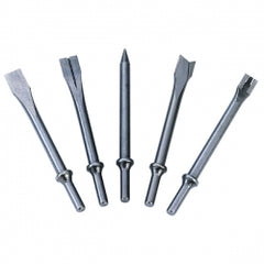 ITM - M7 CHISEL SET, 175MM LONG, 10MM ROUND SHANK, 5 PIECE TO SUIT SC211C & SC212C | M7A-SC415