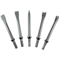 ITM - M7 CHISEL SET, 175MM LONG, 10MM HEX SHANK, 5 PIECE TO SUIT SC222C | M7A-SC425