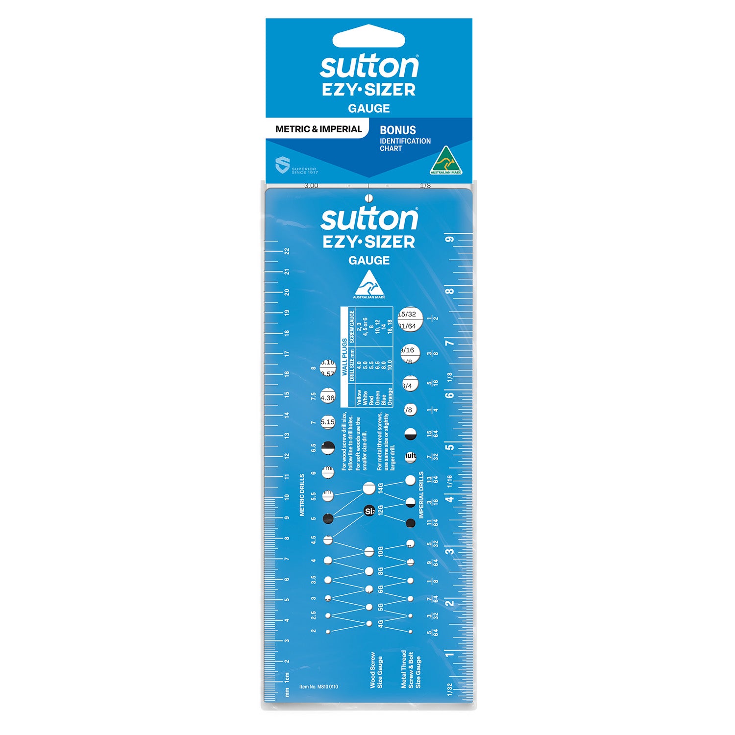 Sutton - Gauge M810 Ezy-Sizer Multi-Function Plastic | M8100110