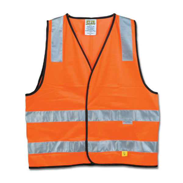 Maxisafe - Hi-Vis Orange Safety Vest (Class D/N) - 5XLarge