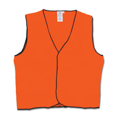 Maxisafe - Hi-Vis Orange Safety Vest - Day Use - Medium - Carton Of 100 | SVV602-M-100