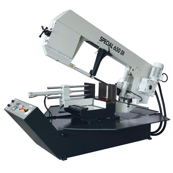 ITM - MACC BANDSAW, SEMI AUTO, 460MM CAP, SWIVEL HEAD, DUAL MITRE, 22 - 73MPM VARIABLE SPEED 415V 3PH | MB-650DI-3