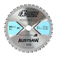 AustsawExtreme Heavy Metal Blade | 185mm x 20 x 36T