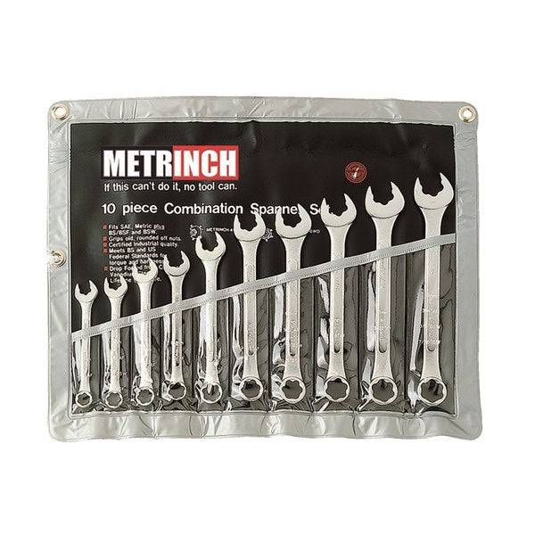 Metrinch - Spanner Set 10pc | MET-0110