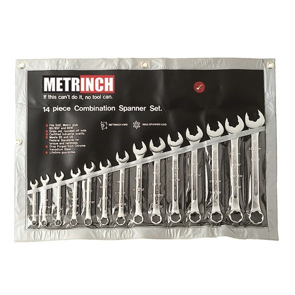 Metrinch - Spanner Set 14pc | MET-0125