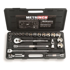 Metrinch - 1/2" Drive 24pc Socket Set | MET-0405