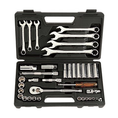 Metrinch - 1/4"& 3/8" Drive 37pc Socket Set | MET-0625