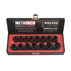 Metrinch - 1/2" Drive 15pc Impact Set | MET-2400