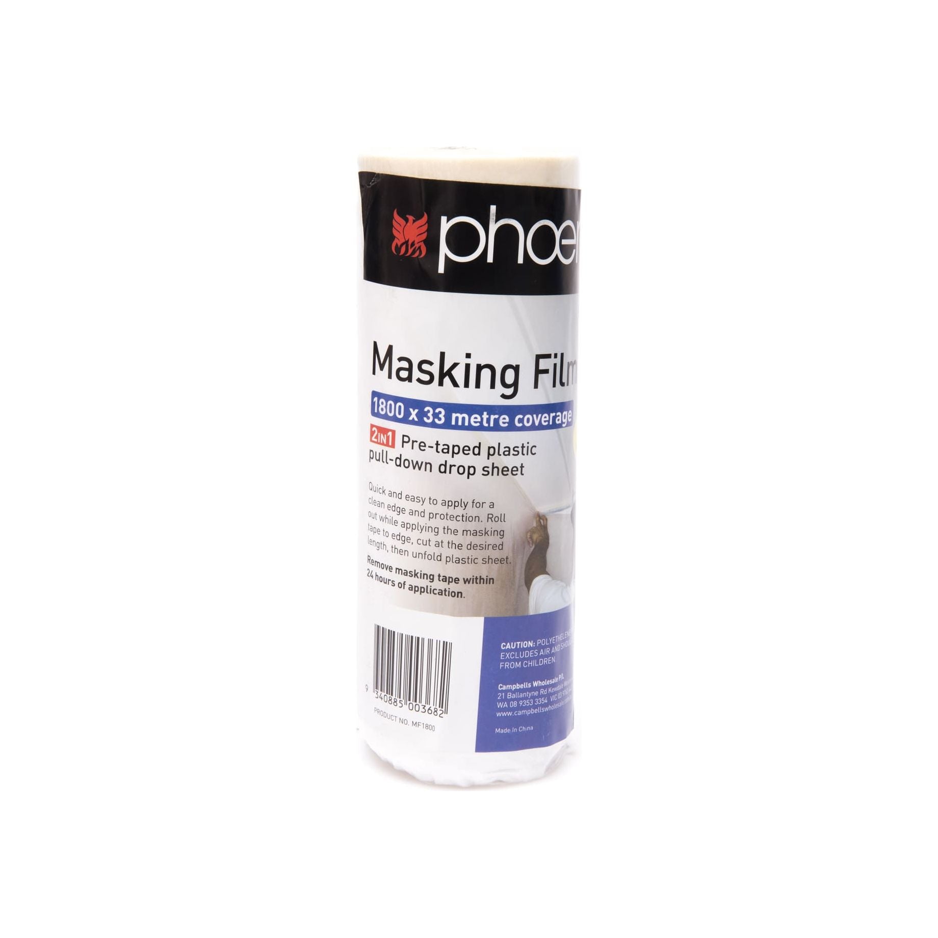Phoenix - Masking Film 1800mm X 33mtr - Refil | MF1800