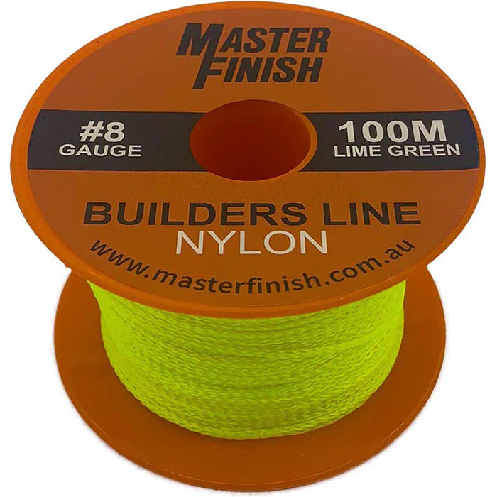 AG Pulie - MASTERFINISH BUILDERS LINE - 100M LIME GREEN | MFBL100-L