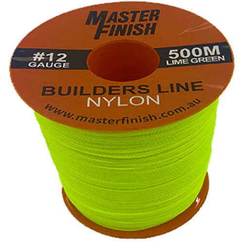 AG Pulie - MASTERFINISH BUILDERS LINE - 50M LIME GREEN | MFBL50-L