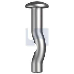 Hobsons - 5 x 25 - Mechanical H-it Mushroom Anchor - Galvanised | MHAHTMMM050025