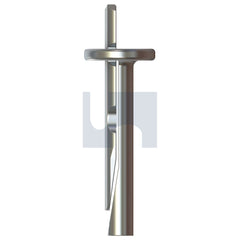 Hobsons - 6 x 35 - Plate H-it Splice Wedge Mini - Zinc - Qty 100 | MHWMSZSM060035