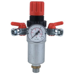 MCMillan - 3/8'' Filter regulator c/w gauge & tap, tank mount | MIDI