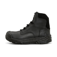 Mack - Boot Force Safety Lace up Unisex Black Size 8.5 | MK00FORCEBBF085