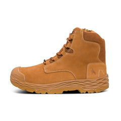Mack - Boot Force Zip Safety Zip side Unisex Honey Size 10.5 | MK0FORCEZHHF105