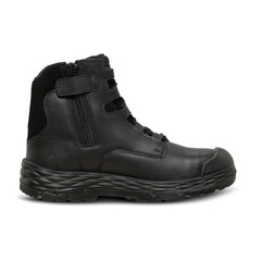 Mack - Boot Force Zip Safety Zip side Unisex Black Size 8.5 | MK0FORCEZBBF085