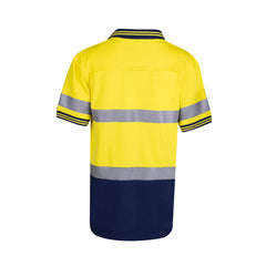 Mack - Polo Cotton SS Stretch Tape Yellow/Navy Size Medium | MK9186486YND00M
