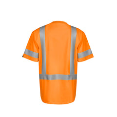 Mack - T Shirt Cotton SS Stretch H Tape Orange Size 4XL | MK9586487OOR4XL