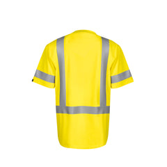 Mack - T Shirt Cotton SS Stretch H Tape Yellow Size 4XL | MK9586487YYR4XL