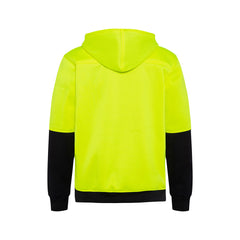 Mack - Hoodie MKALH0002 Hi Vis Fleece Mens Yellow/Navy Size Small | MKALH0002YNC00S