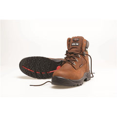 Mack - Boot Bulldog3 Safety Lace Up Rocky Brown Size UK 8 | MKBULLDG3ROF080